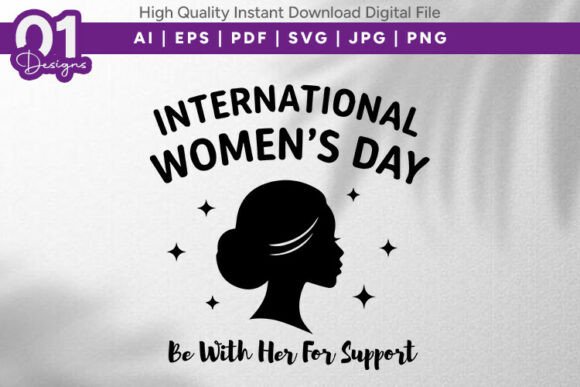 Be with Her for Support SVG PNG JPG Review
