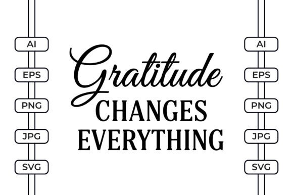 Gratitude Changes Everything Islamic SVG Graphics and Crafts Review