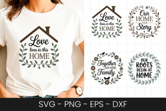 Love Grows Best in This Home SVG PNG Review