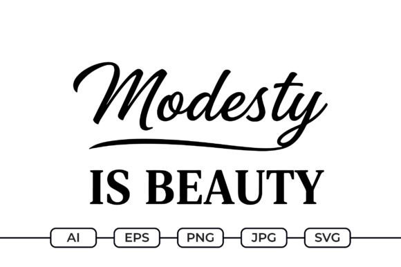 Modesty is Beauty – Islamic Values Quote Graphics and Crafts Review