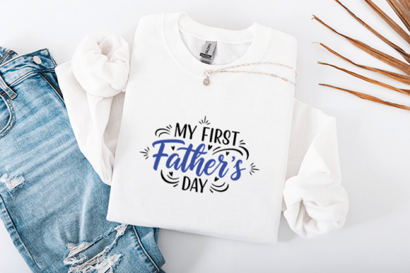 My First Fathers Day Minimal Quote